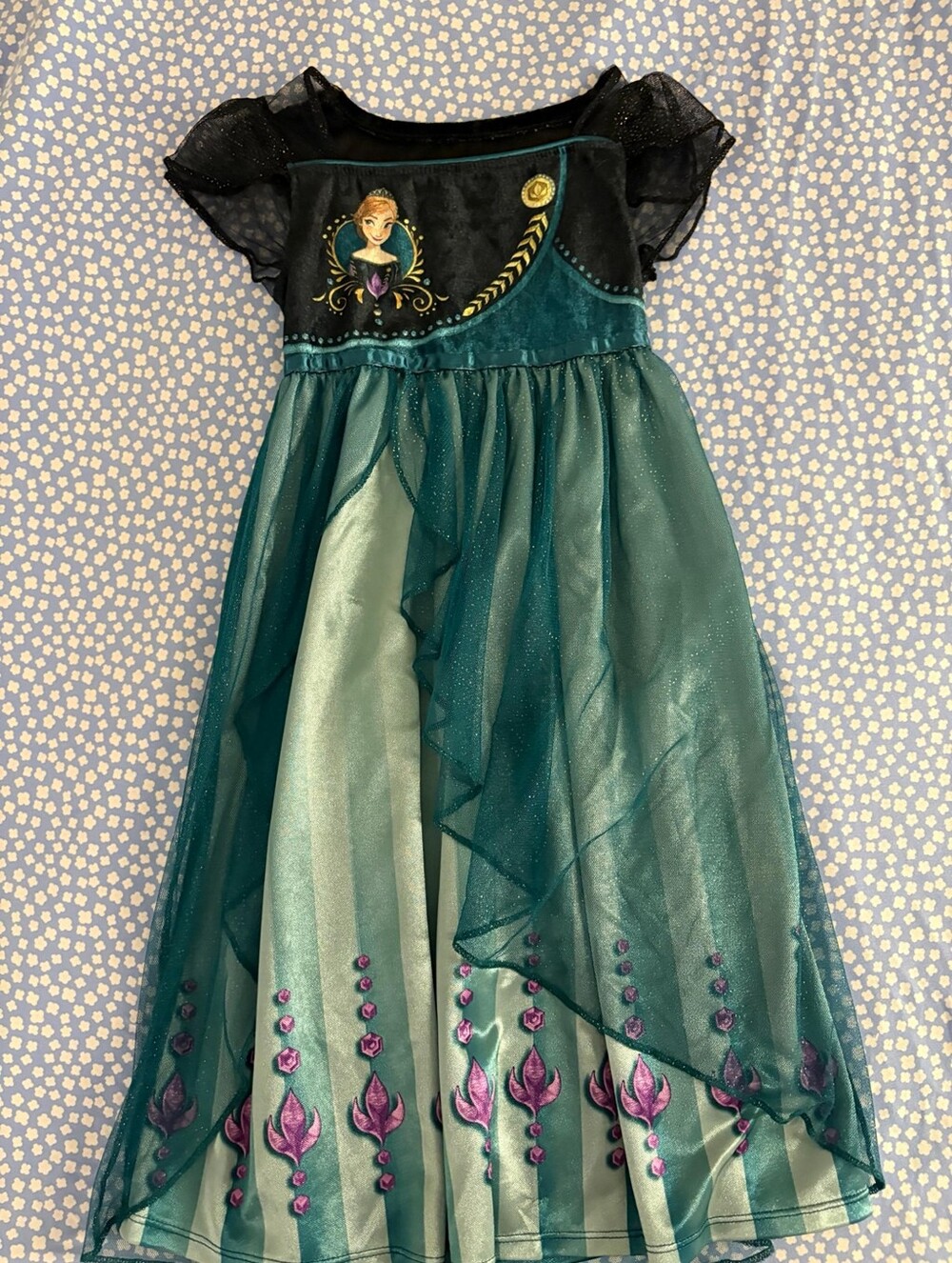 Kids Frozen II Gown Rare For The Littles